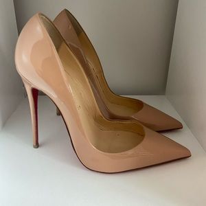 Christian Louboutin So Kate 120mm nude heels